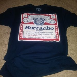 SOLD: depop Sz XL Borracho Brothers Navy Blue T-shirt